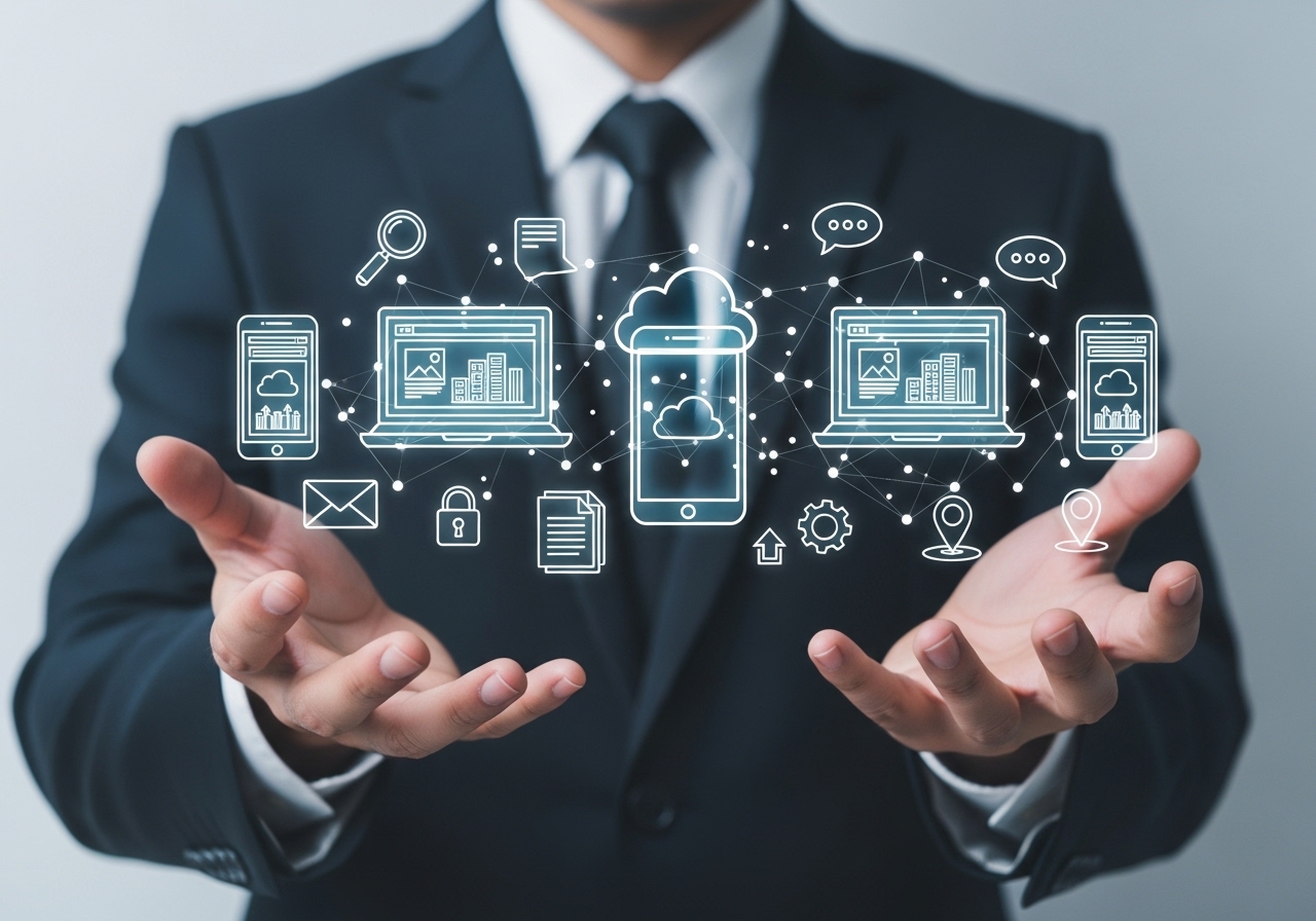 Abstract data security background